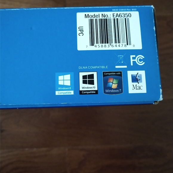 LINKSYS SMART EA6350 AC1200+ DUAL BAND 2.4GHZ 5GHZ WIFI 4 PORT ROUTER - Picture 4 of 8